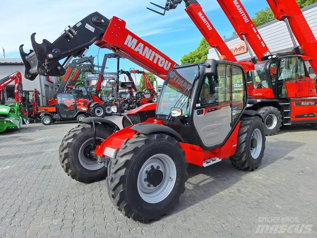 Manitou MT 733 مناولات متداخلة