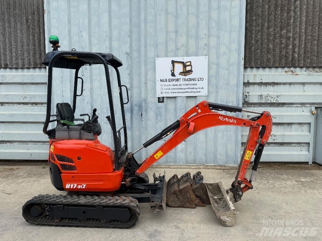 Kubota U 17 حفارات صغيرة أقل من 7 طن (حفارات صغيرة)
