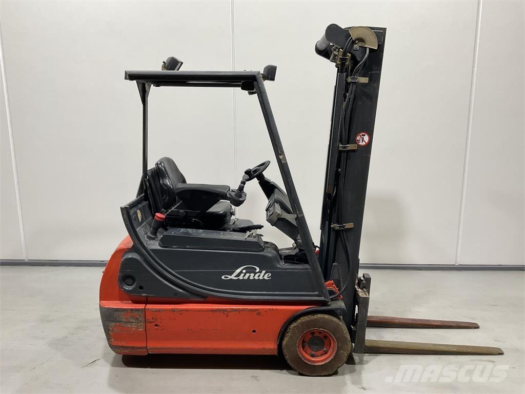 Linde E16C-02 شاحنات ذات رافعات شوكية تعمل بالكهرباء