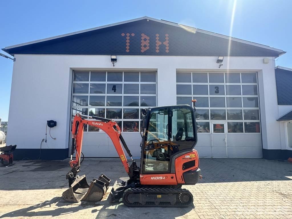 Kubota KX 019-4 حفارات صغيرة أقل من 7 طن (حفارات صغيرة)
