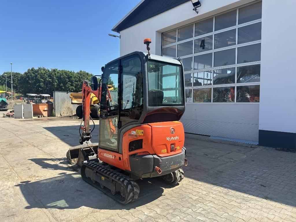 Kubota KX 019-4 حفارات صغيرة أقل من 7 طن (حفارات صغيرة)