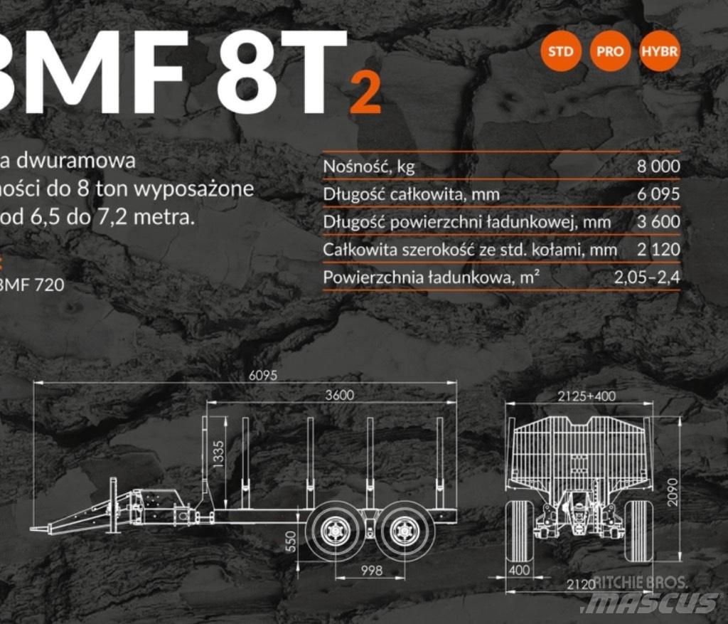 BMF 8T2 650 مقطورات تحريج