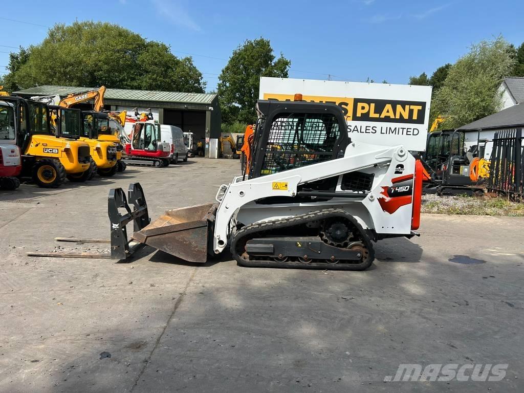 Bobcat T 450 لوادر انزلاقية التوجيه