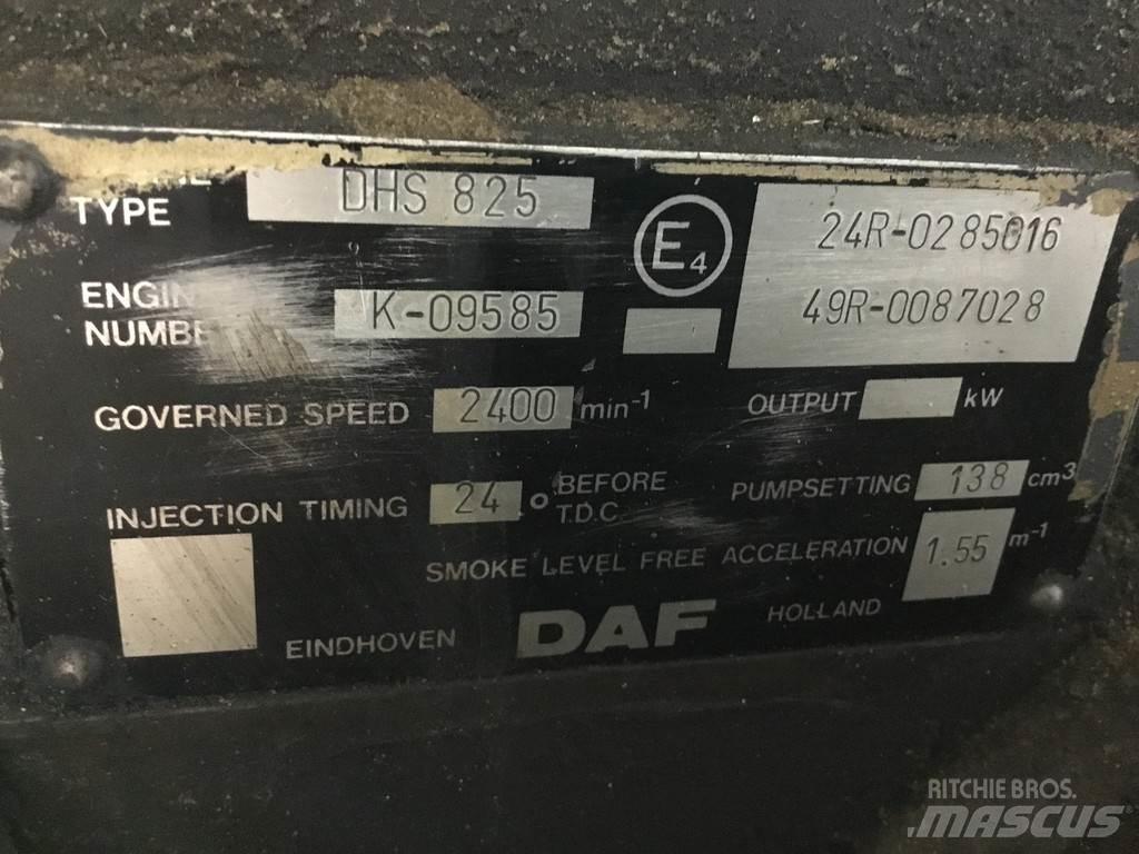 DAF DHS825 USED محركات