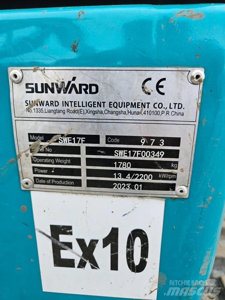 Sunward SWE 17 F Mini excavators < 7t (Mini diggers)