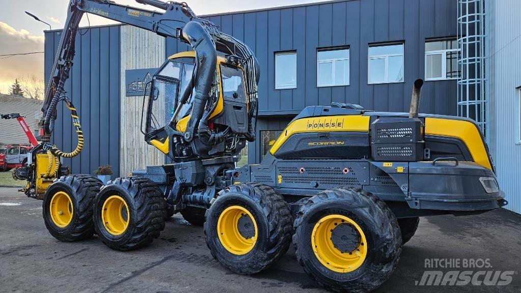 Ponsse Scorpion حصادات
