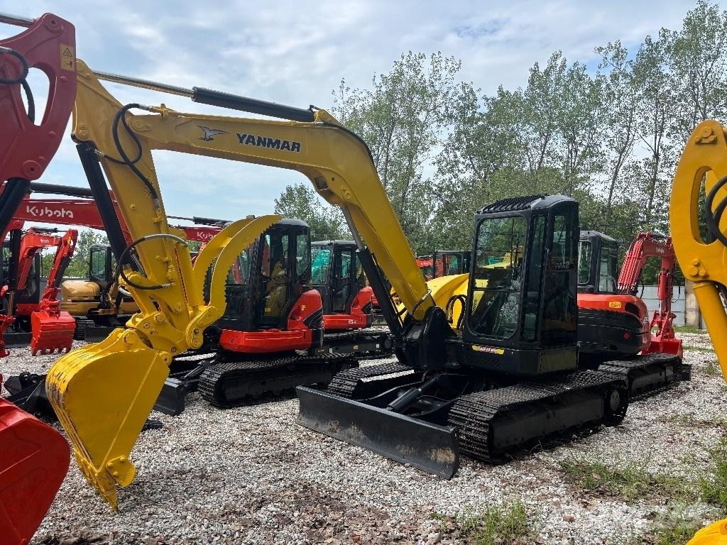Yanmar Vio 75 حفارات صغيرة أقل من 7 طن (حفارات صغيرة)