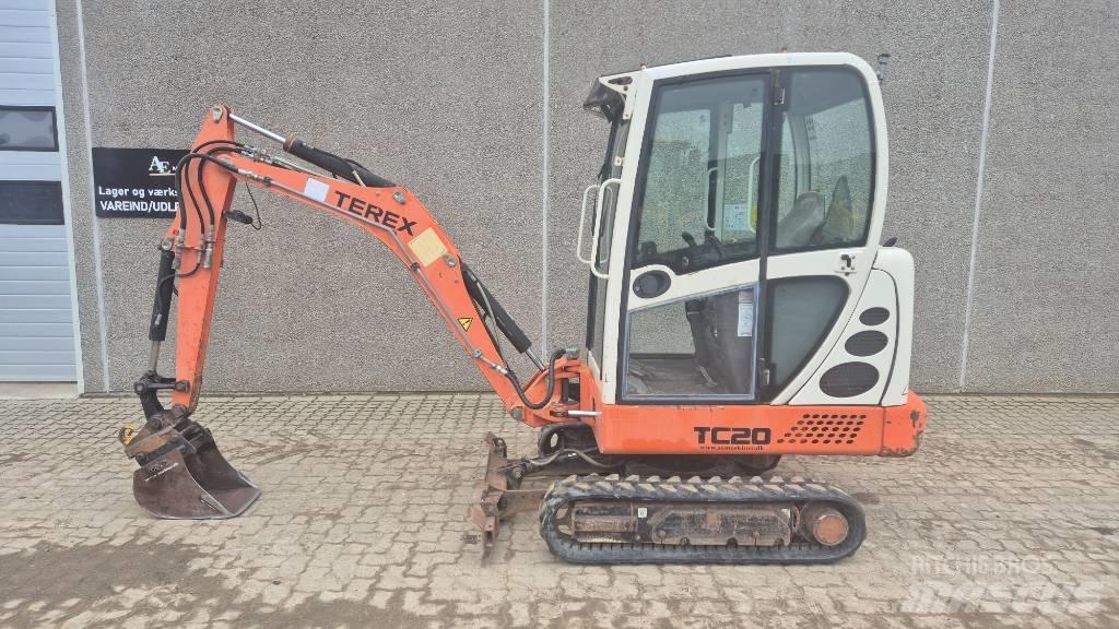 Terex TC20 حفارات صغيرة أقل من 7 طن (حفارات صغيرة)