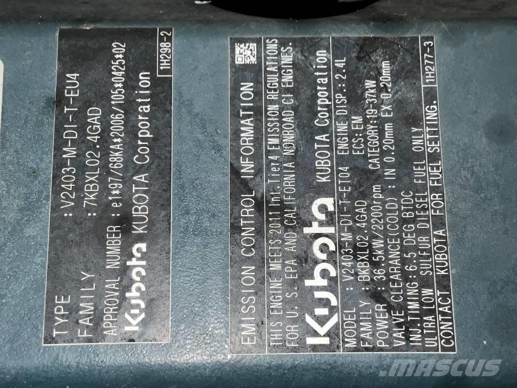 Bobcat E 50 EM حفارات صغيرة أقل من 7 طن (حفارات صغيرة)