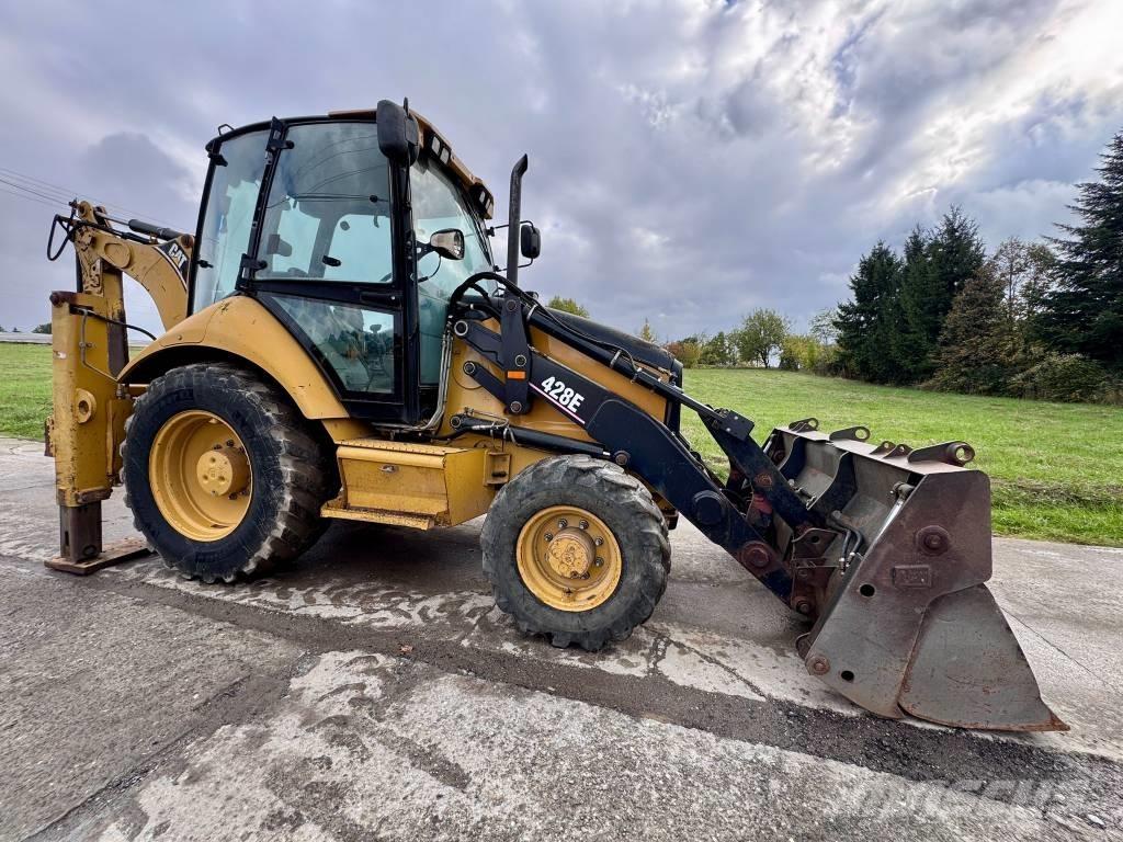 CAT 428 E لوادر ذات جرافات عكسية