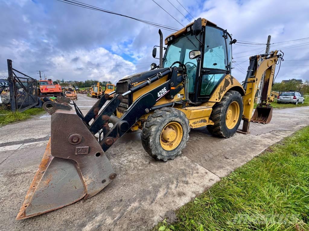CAT 428 E لوادر ذات جرافات عكسية