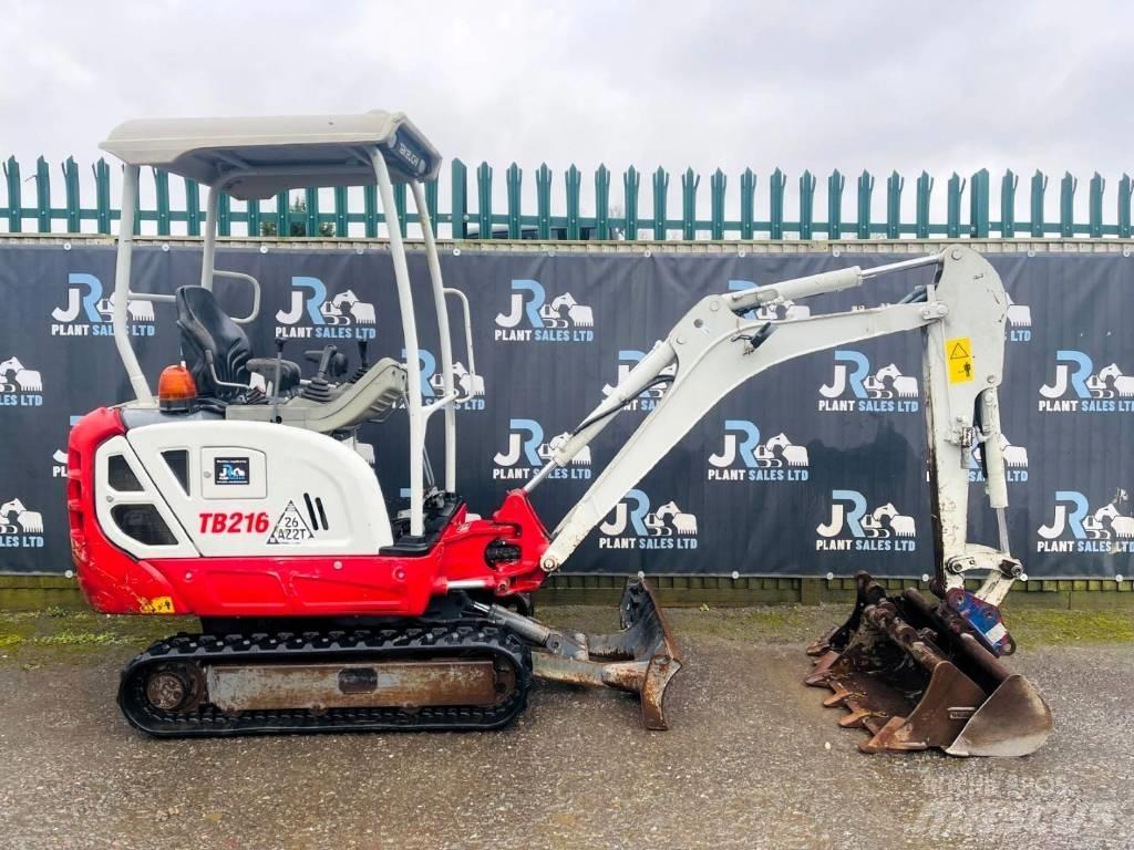 Takeuchi TB 216 حفارات صغيرة أقل من 7 طن (حفارات صغيرة)