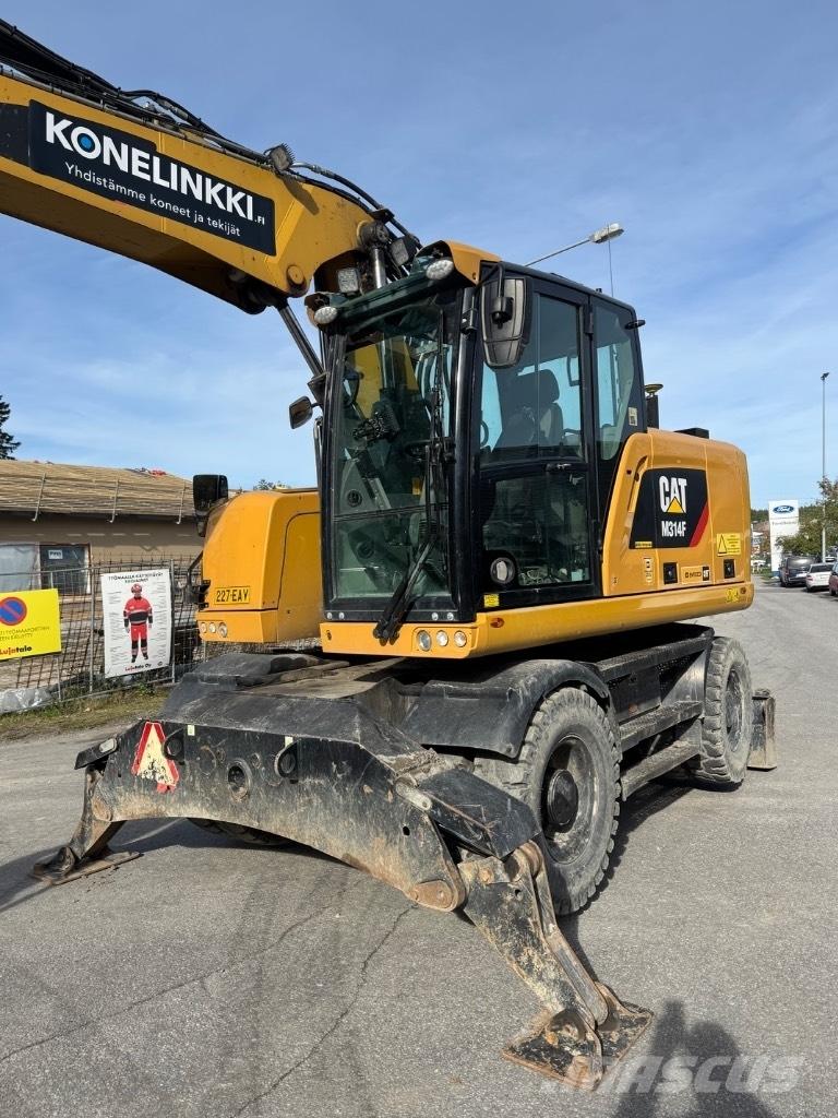 CAT 314 F حفارات بعجل