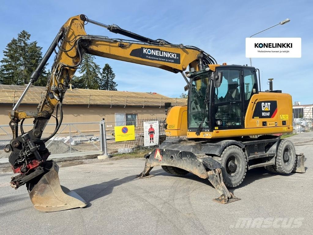 CAT 314 F حفارات بعجل