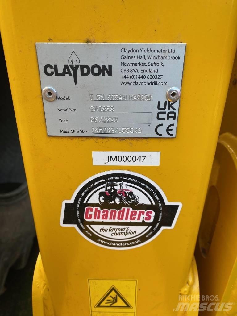 Claydon 7.5M HARROW كاسحات