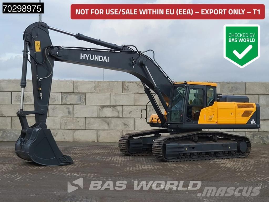 Hyundai HX360 L حفارات زحافة