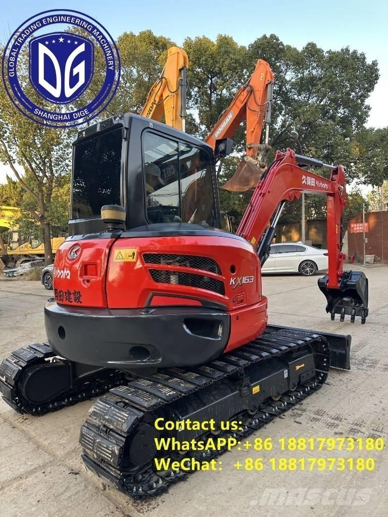 Kubota KX 163-5 حفارات زحافة