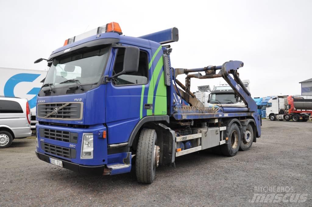 Volvo FM-380 6*2 شاحنات لوادر