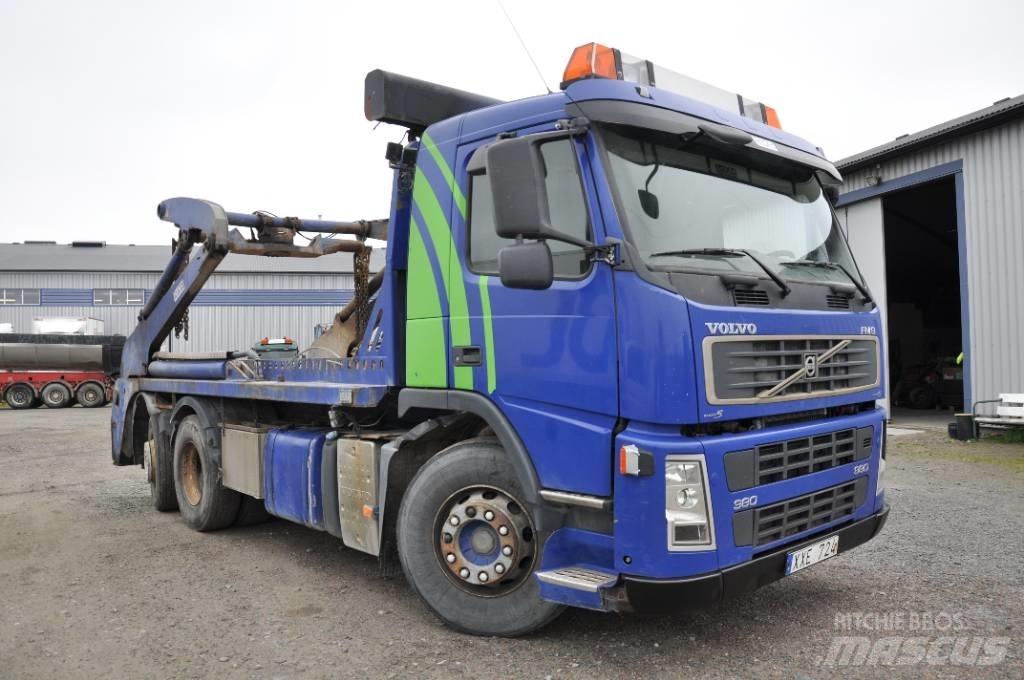 Volvo FM-380 6*2 شاحنات لوادر