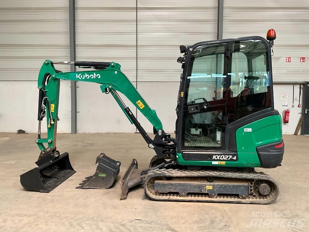 Kubota KX 027-4 حفارات صغيرة أقل من 7 طن (حفارات صغيرة)
