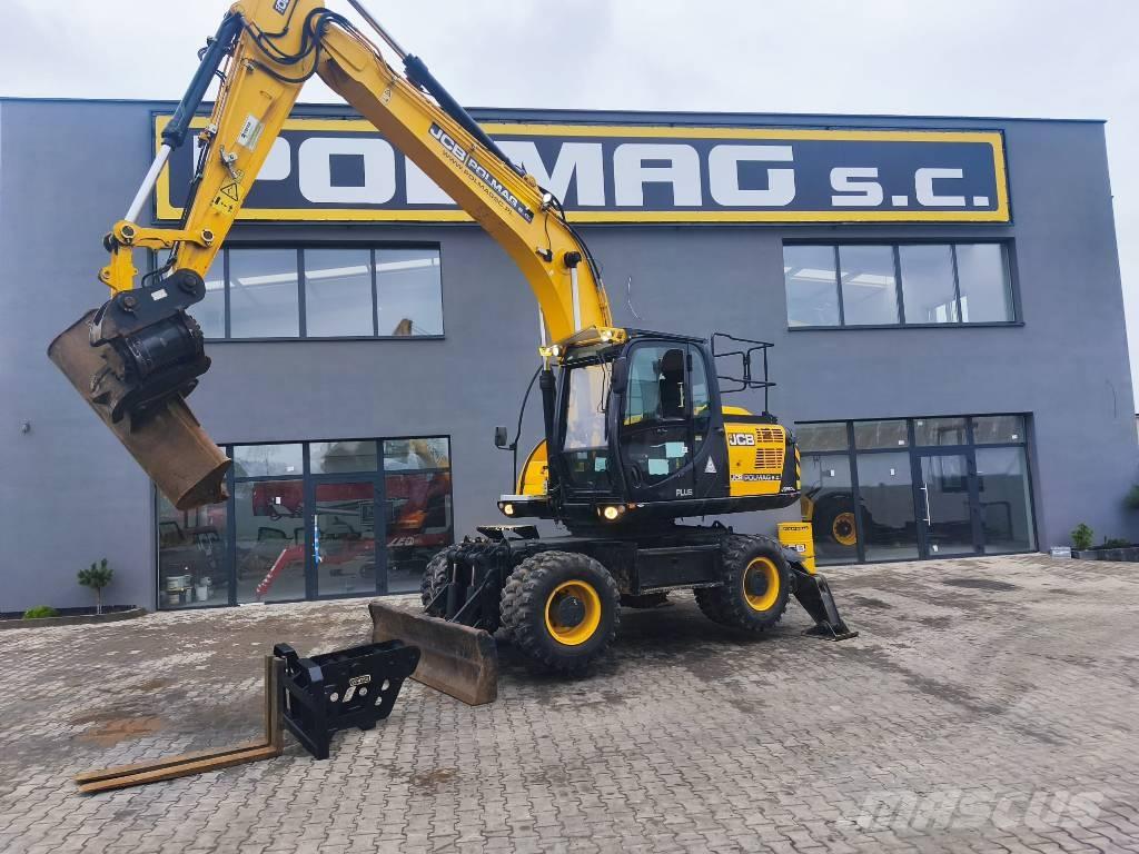 JCB JS 160 W حفارات بعجل