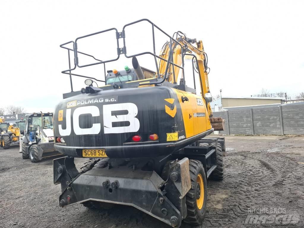JCB JS 160 W حفارات بعجل