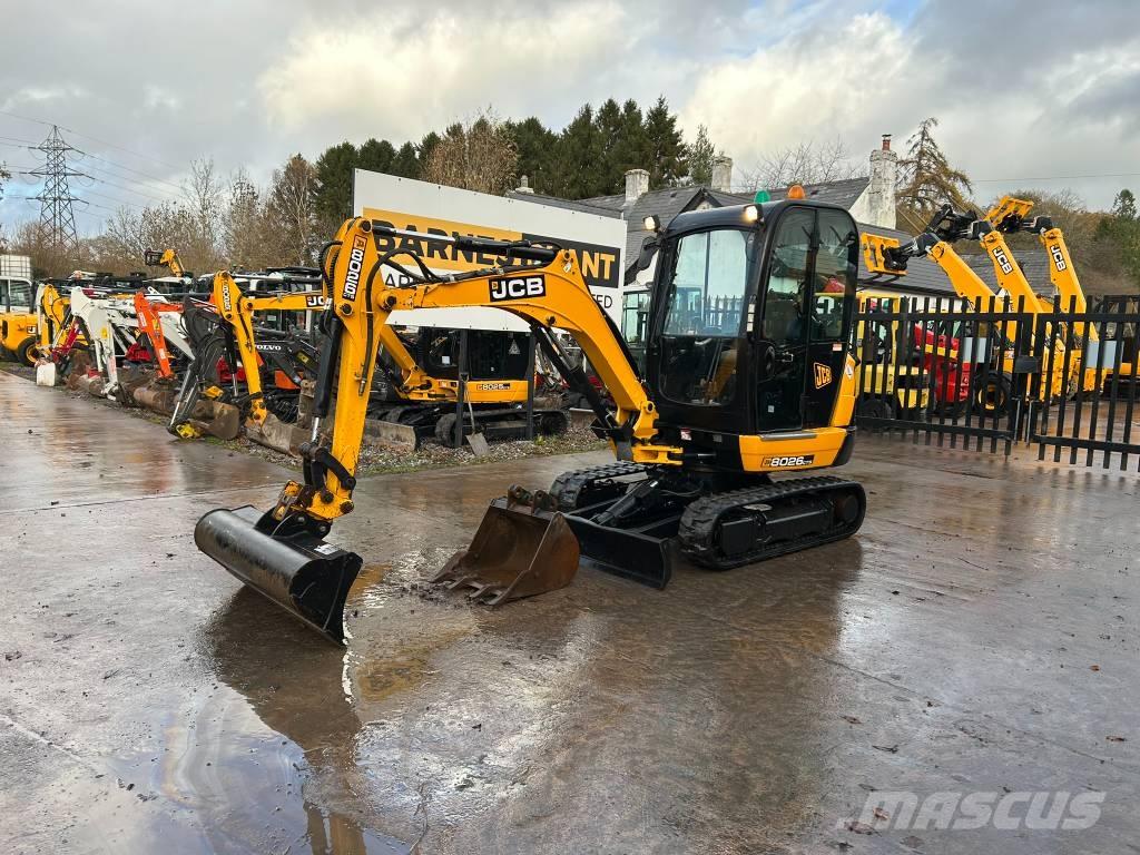 JCB 8026 CTS حفارات صغيرة أقل من 7 طن (حفارات صغيرة)