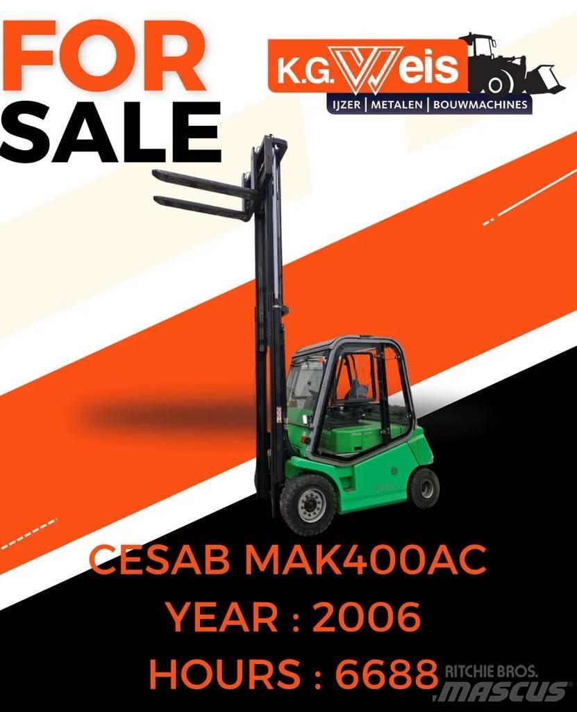 Cesab Mak400AC شاحنات ذات رافعات شوكية تعمل بالكهرباء