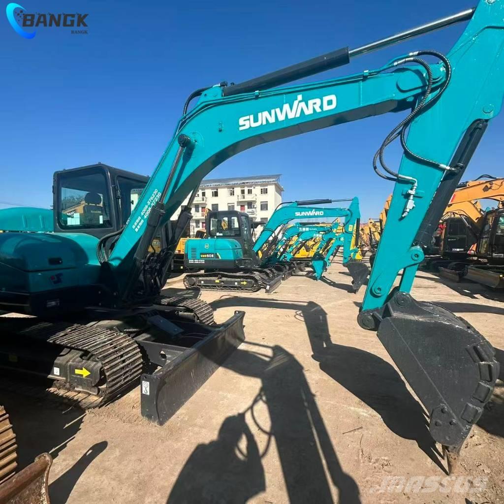 Sunward SWE 80 E حفارات زحافة