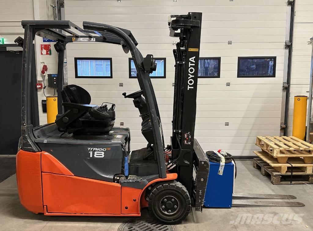 Toyota 8 FBE 18 شاحنات ذات رافعات شوكية تعمل بالكهرباء