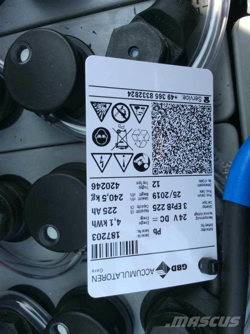 Linde L12I معدات التكديس الجوالة