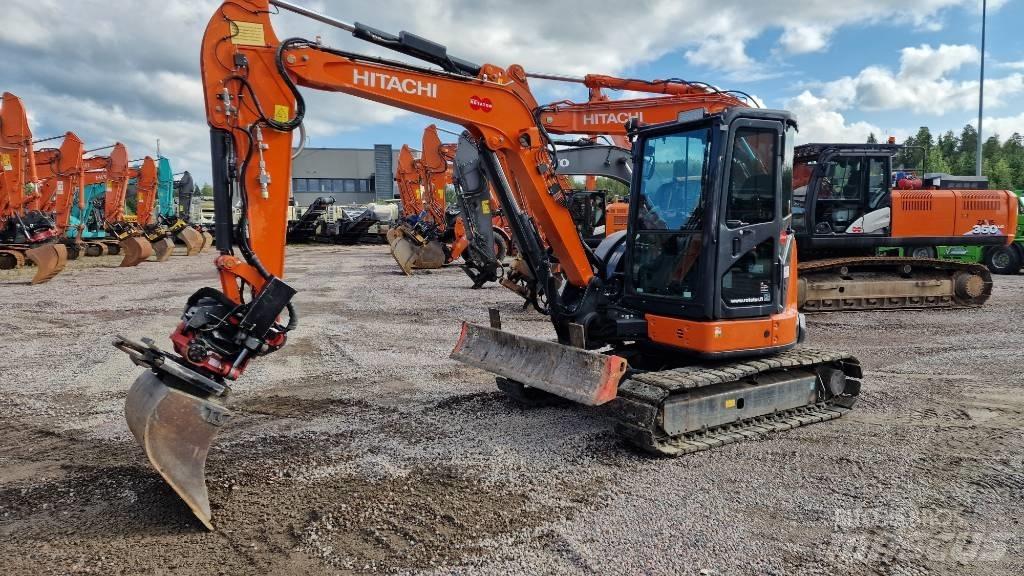 Hitachi ZX 55 U-5 حفارات صغيرة أقل من 7 طن (حفارات صغيرة)