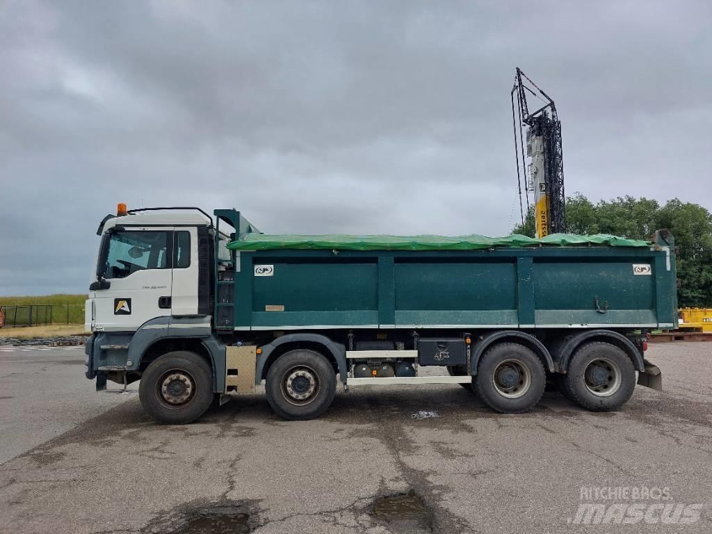 MAN TGS 35.440 (8x4) شاحنات قلابة