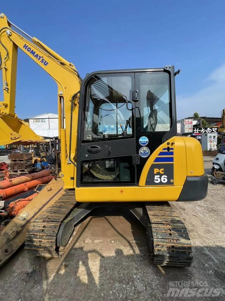 Komatsu PC 56 حفارات صغيرة أقل من 7 طن (حفارات صغيرة)