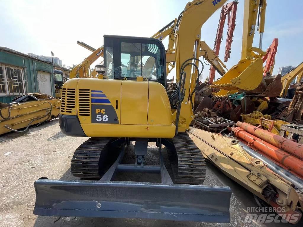 Komatsu PC 56 حفارات صغيرة أقل من 7 طن (حفارات صغيرة)