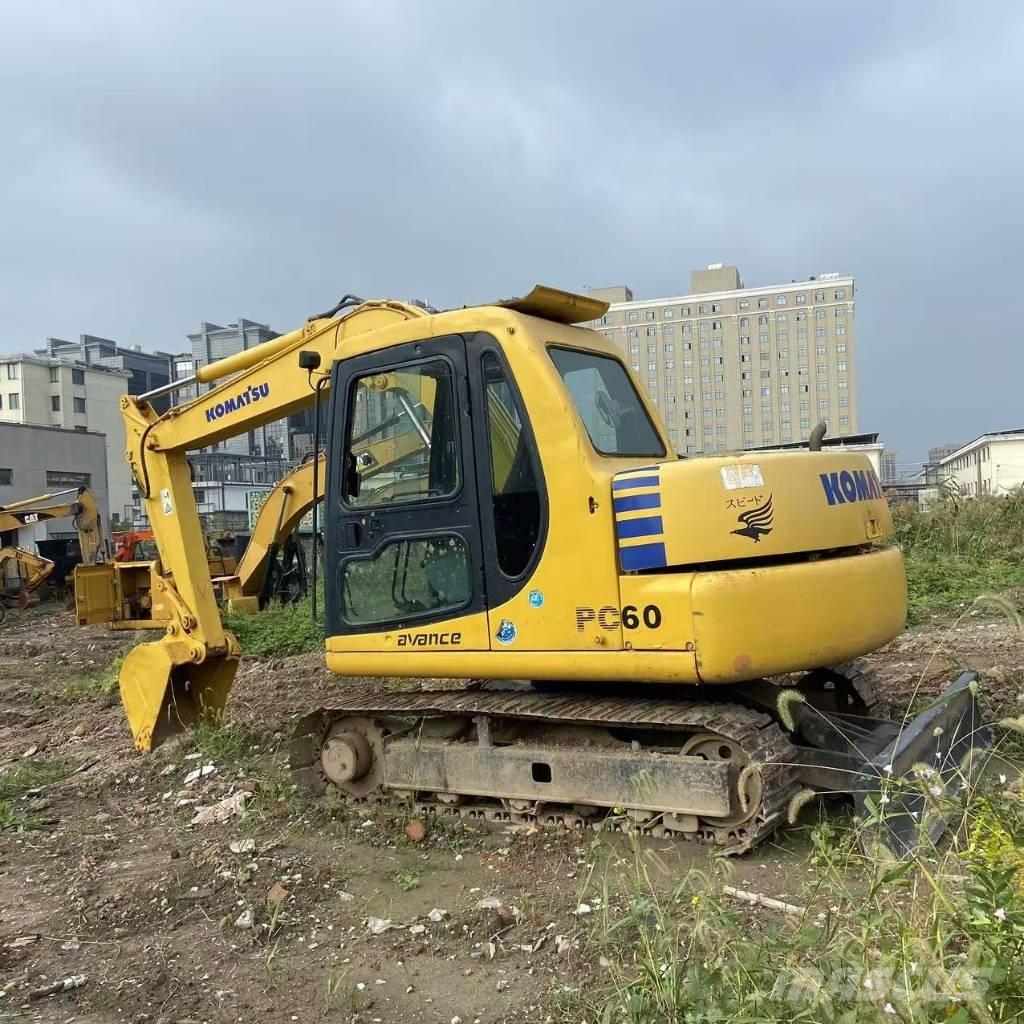 Komatsu PC 60-7 حفارات صغيرة أقل من 7 طن (حفارات صغيرة)