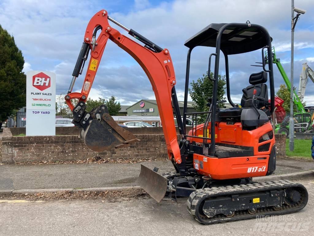 Kubota U 17-3 حفارات صغيرة أقل من 7 طن (حفارات صغيرة)