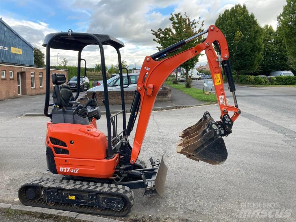 Kubota U 17-3 حفارات صغيرة أقل من 7 طن (حفارات صغيرة)