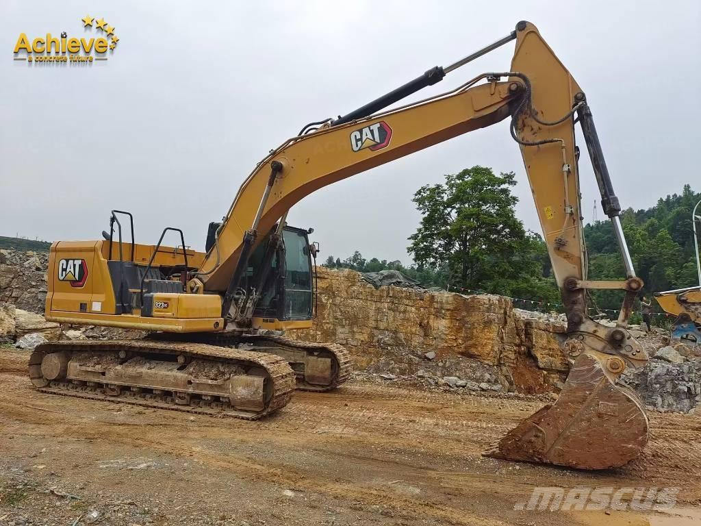 CAT 323 gc حفارات زحافة