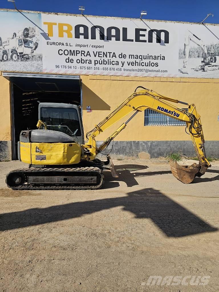 Komatsu PC 78 MR حفارات وسط 7 طن - 12 طن