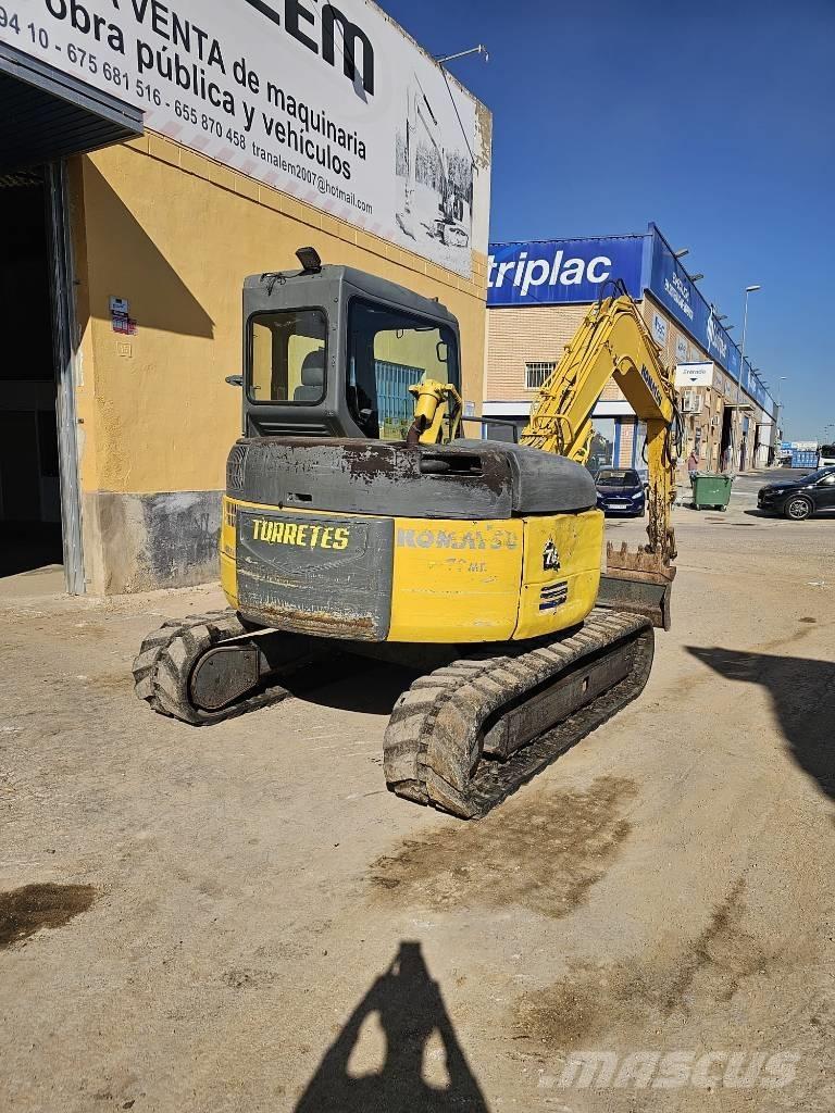 Komatsu PC 78 MR حفارات وسط 7 طن - 12 طن