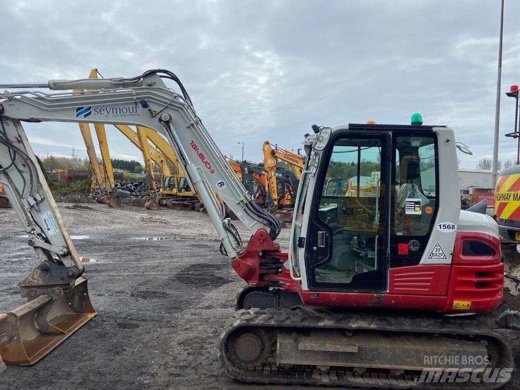 Takeuchi TB 290 حفارات وسط 7 طن - 12 طن