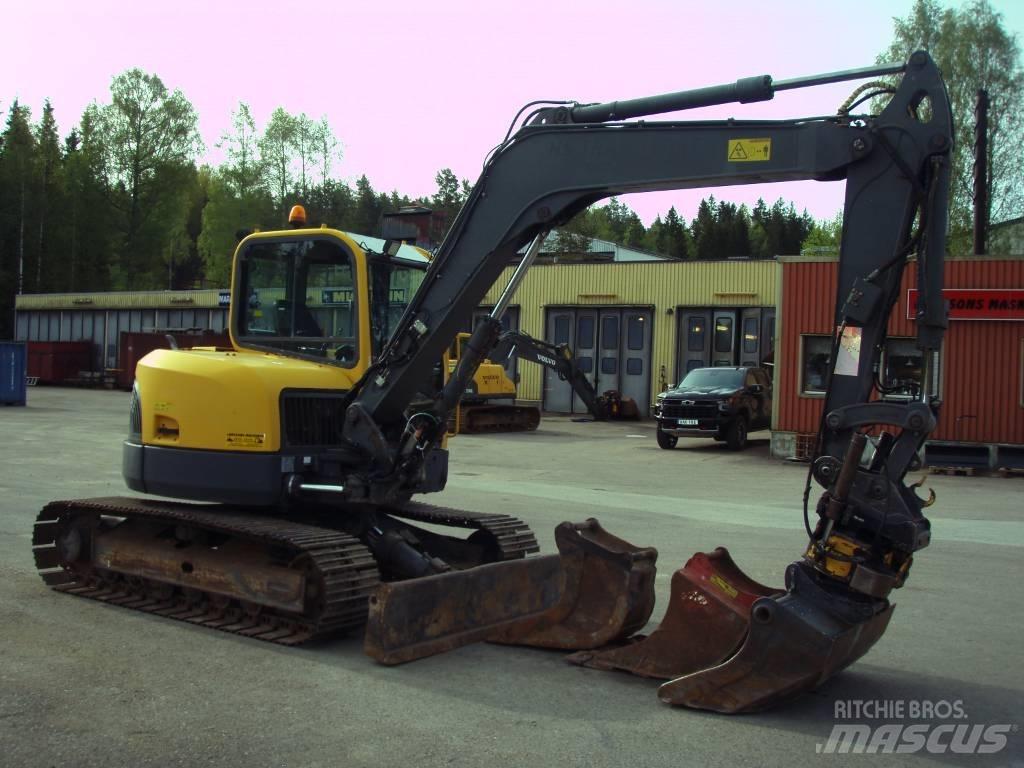 Volvo ECR 88 حفارات وسط 7 طن - 12 طن