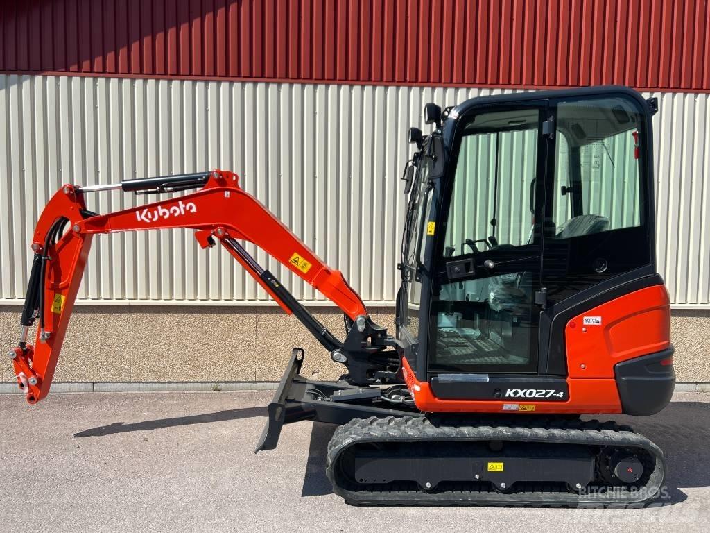 Kubota KX 027-4 حفارات صغيرة أقل من 7 طن (حفارات صغيرة)