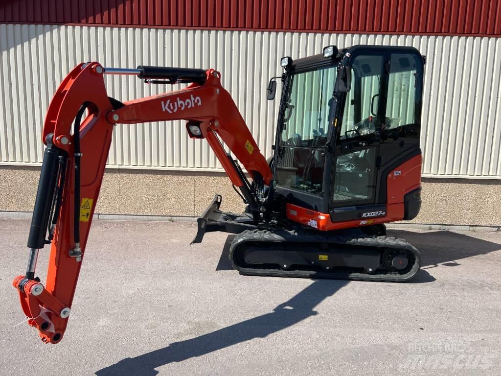 Kubota KX 027-4 حفارات صغيرة أقل من 7 طن (حفارات صغيرة)