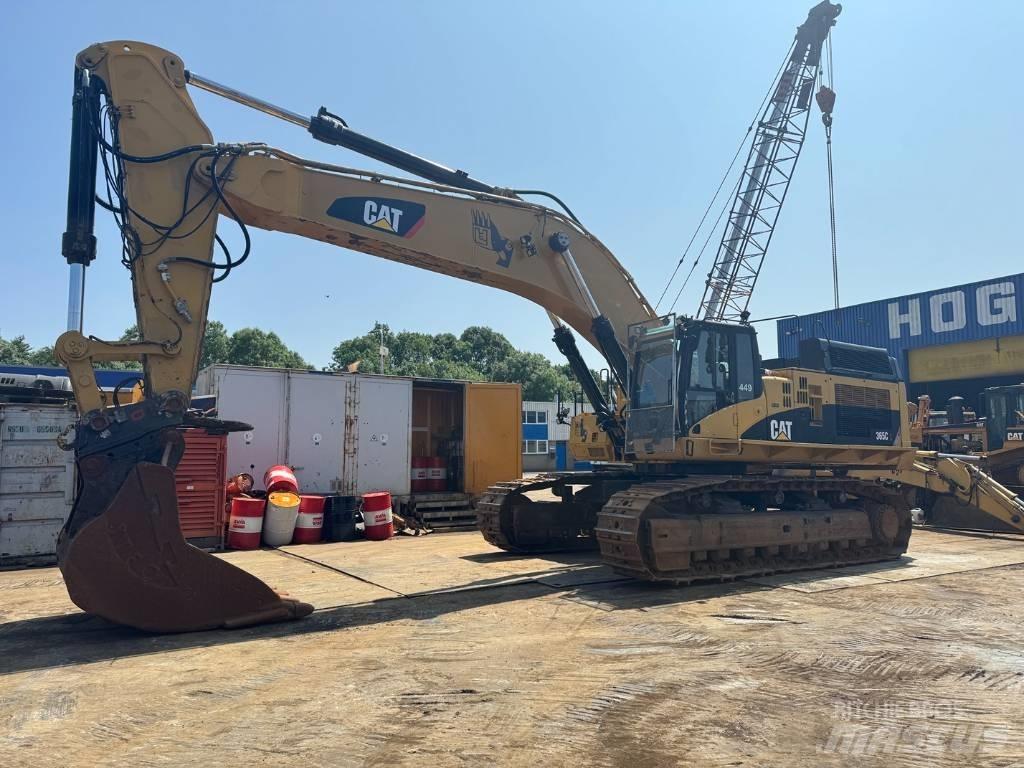 CAT 365 C L حفارات زحافة