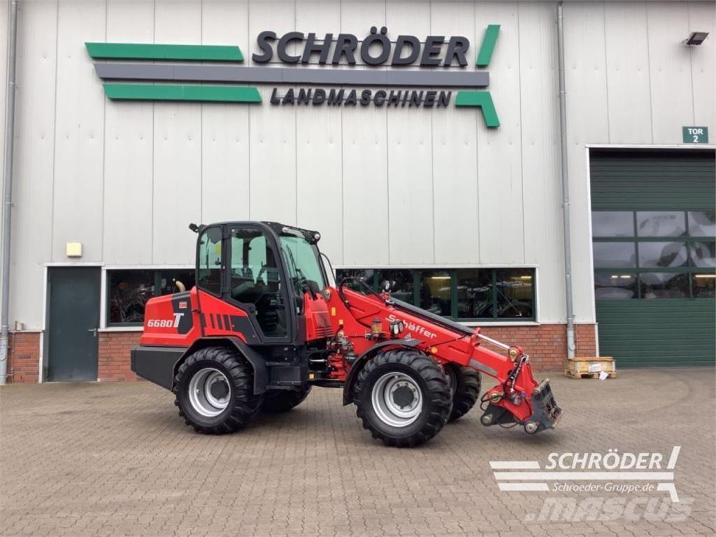 Schäffer 6680 T لوادر بعجل