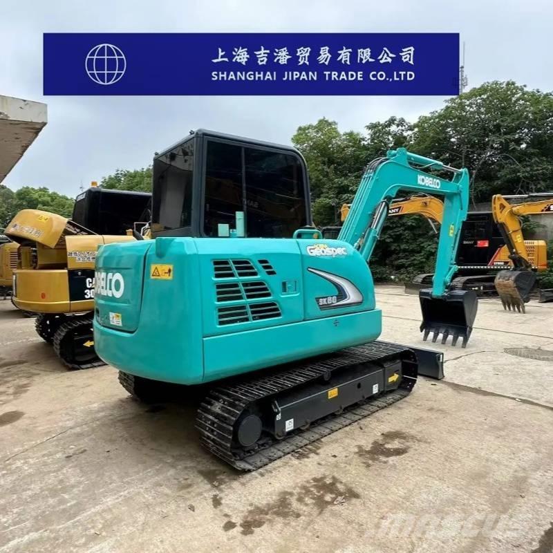 Kobelco sk60 حفارات صغيرة أقل من 7 طن (حفارات صغيرة)