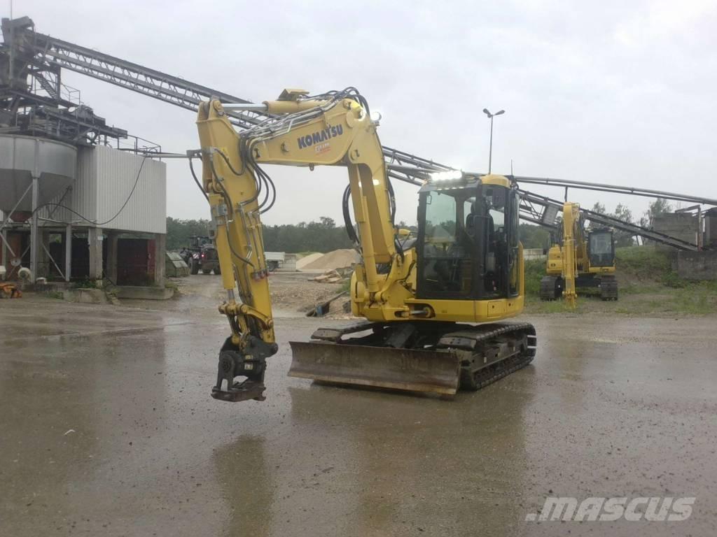 Komatsu PC 88 MR-11 حفارات وسط 7 طن - 12 طن