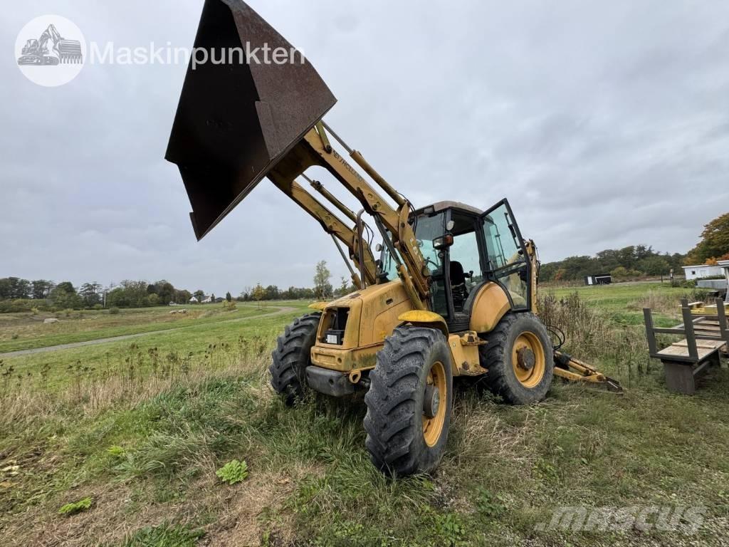 New Holland LB 115 لوادر ذات جرافات عكسية